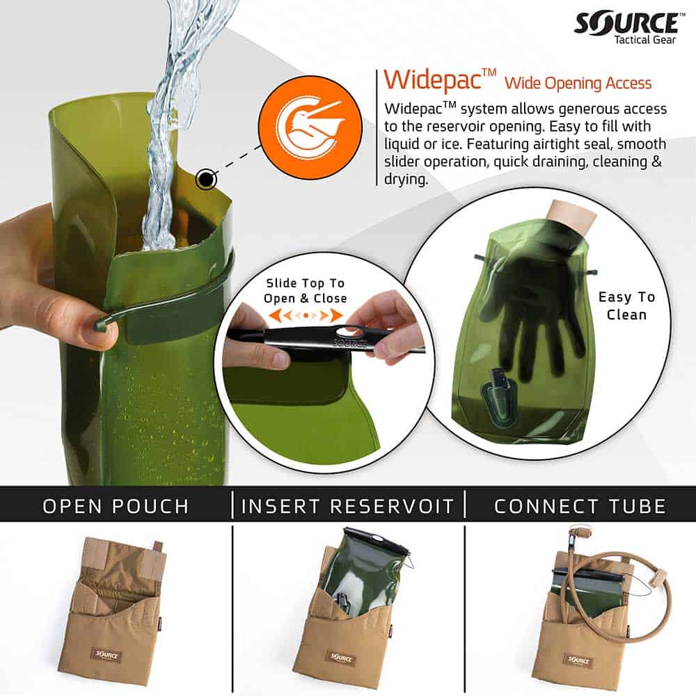 Tactical hotsell water bag