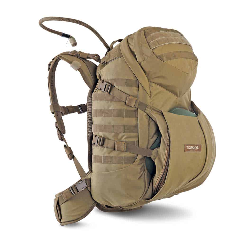 Double D 45L | Tactical backpack | 3L Hydration bladder - Coyote