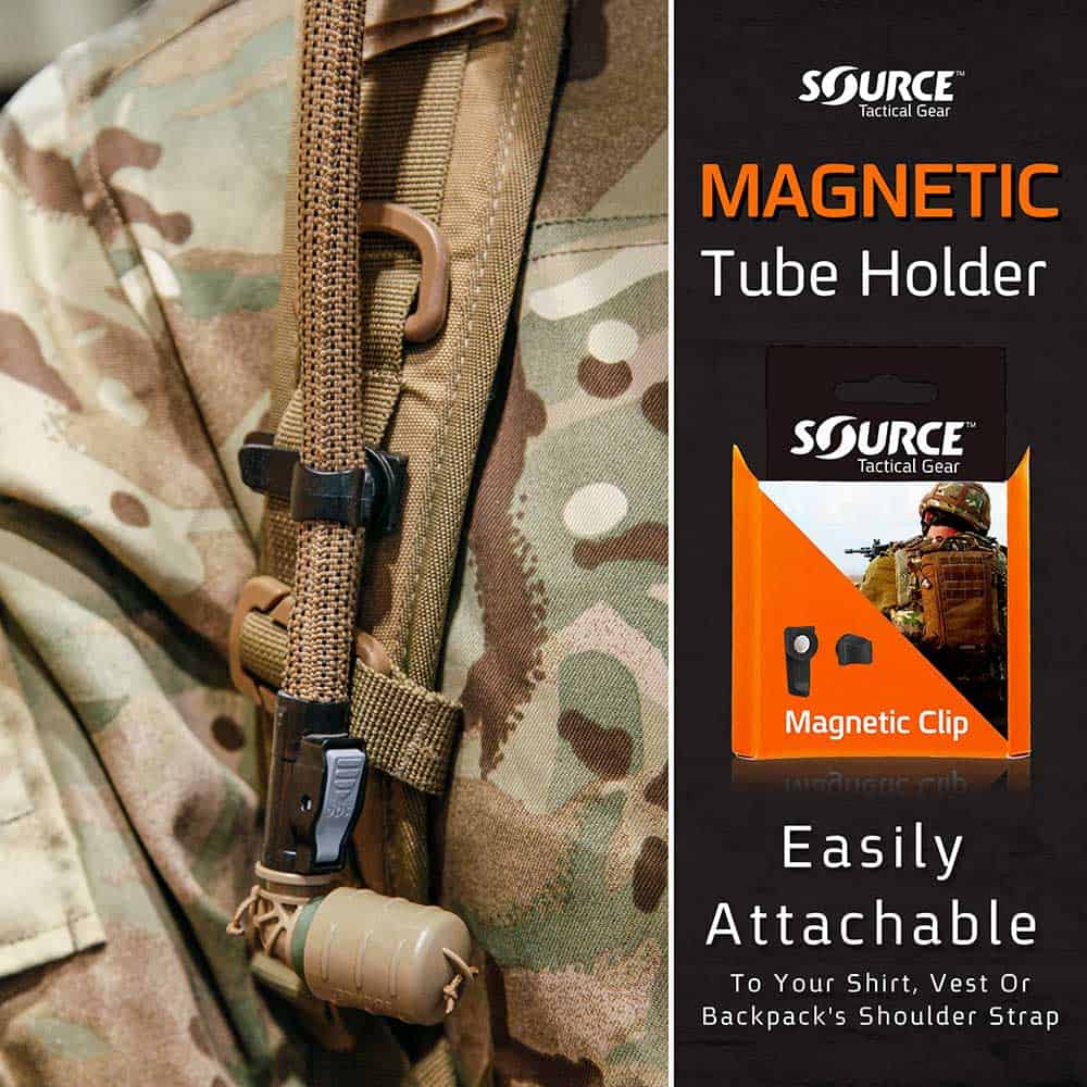 CAMOSTORE - SOURCE MILTARY HYDRATION MAGNET CLIP HALTER