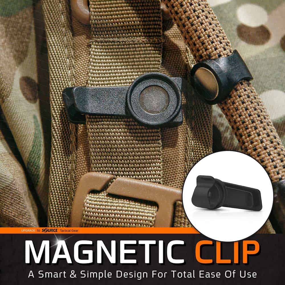 Magnetic Shirt and Belt Clip Cable Strap