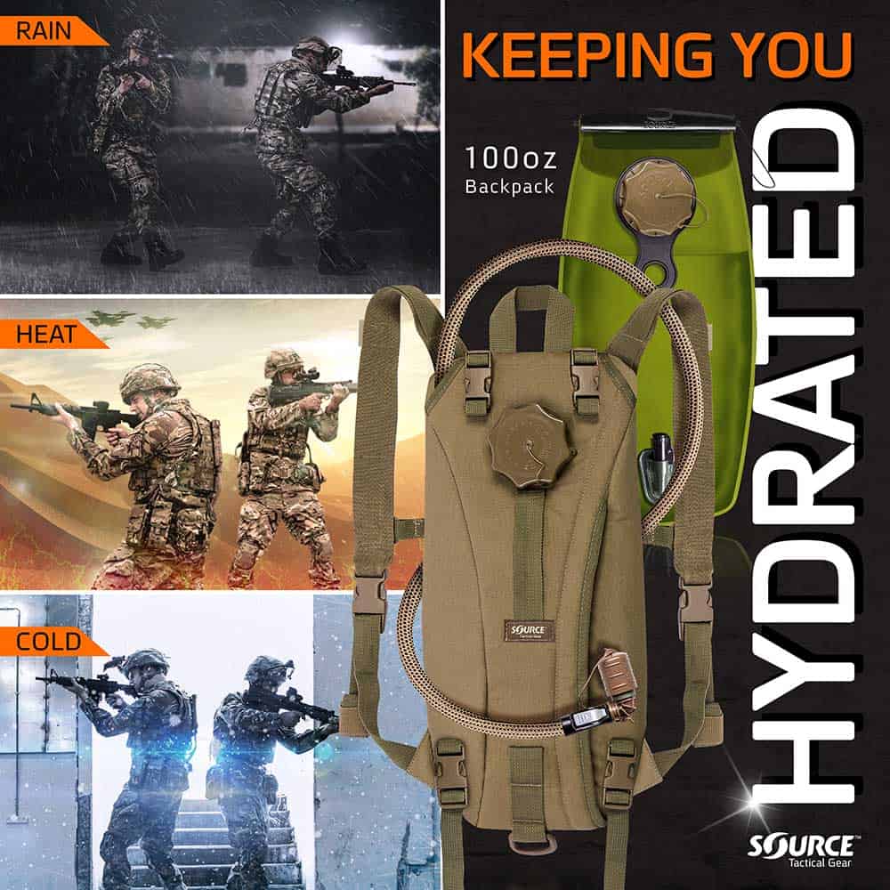 3L MOLLE Hydration Pack - Buy Now