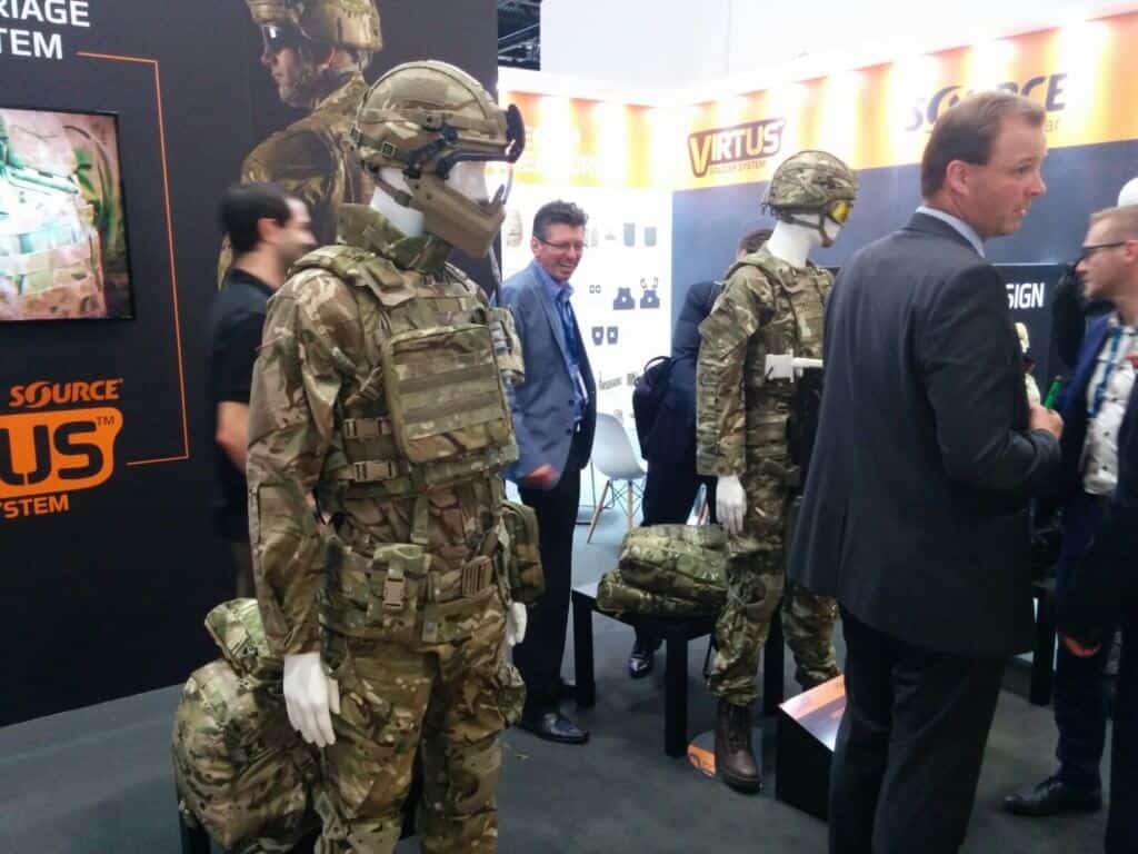 DSEI London 2017 Virtus Soldier System