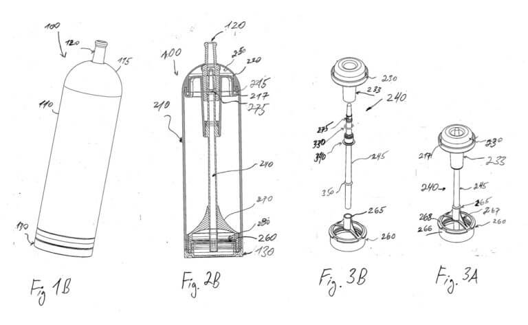 US Patent: US 8,505,783 B2 – Spresh Squeezable Bottle
