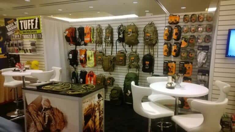 SOURCE booth @ SHOT Show 2014