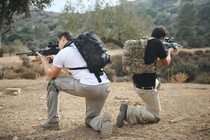 Soldiers With Tactical Backpack